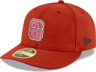 Men's New Era Red Nc State Wolfpack Basic Low Profile 59Fifty Fitted Hat