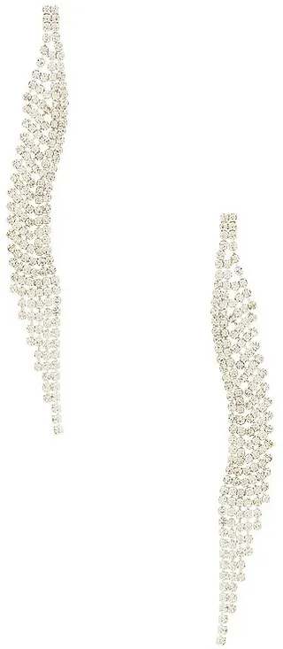 Curved Dangle Earring