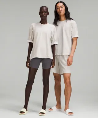 lululemon lab French Terry Short Sleeve Pullover