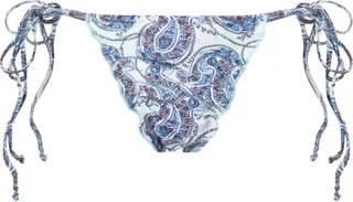 Tidal Shine paisley-print bikini bottoms