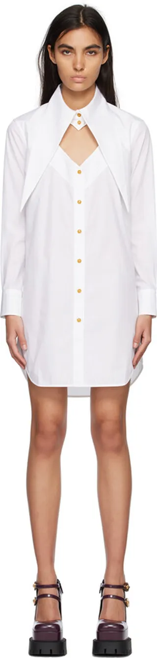 Vivienne Westwood White Heart Minidress