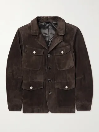 Suede Field Jacket