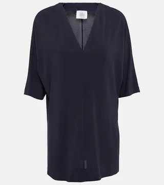 Locarno crepe top