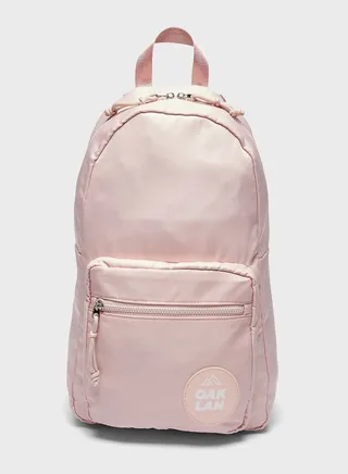 Logo Printed Backpack
