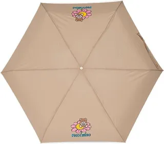 Moschino Teddy Bear Printed Folded Umbrella