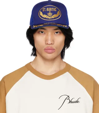Rhude Blue Doubler Cap