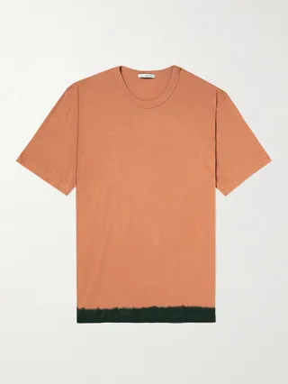 Garment-Dyed Cotton-Jersey T-Shirt