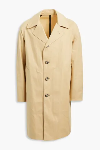 Robinson cotton-blend raincoat