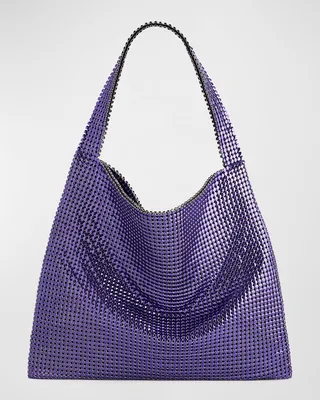 Pixel Allover Sequins Tote Bag