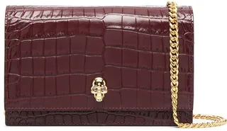 Skull Motif Crossbody Bag