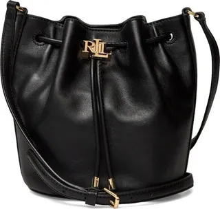 Polo Ralph Lauren Logo Plaque Bucket Bag