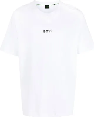 logo-print cotton T-shirt