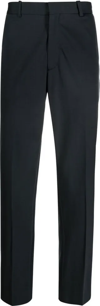 Tailored-Cut Straight-Leg Trousers
