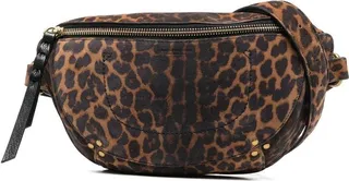 Lino leopard-print belt bag