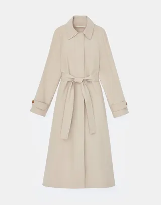 L148 Outdoor Cotton Tailored Trench Coat