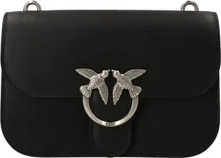 Pinko Classic Love Bell Chained Crossbody Bag