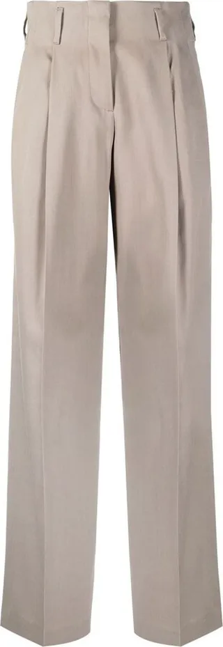Tailored High-Waisted Trousers
