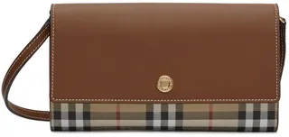 Burberry Tan Hannah Wallet Bag