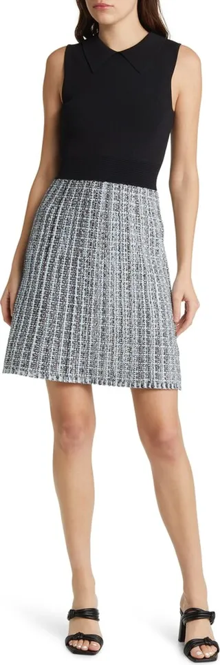 Diveena Sleeveless Sweater Dress