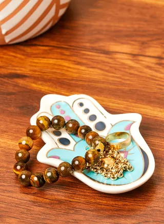 Hamsa Hand Trinket Tray