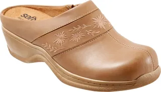 Aurora Embroidered Floral Clog