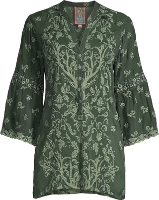 Ciervo Serena Embroidered Tunic