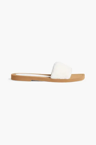 Cammy shearling slides