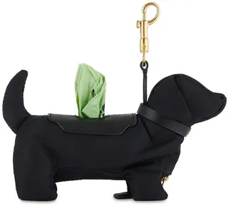 Recycled nylon dog poo bag charm