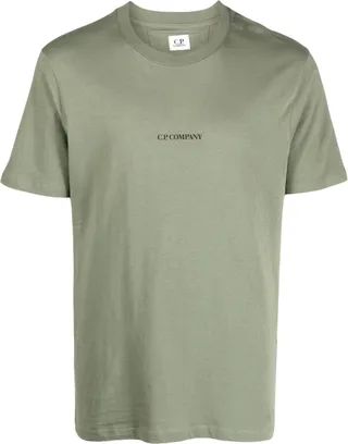 logo print cotton T-shirt