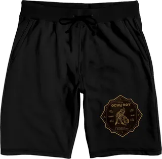 Fantastic Beasts: The Secrets of Dumbledore Ocky Rot Men’s Black Lounge Shorts-XXL