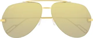 Cartier Aviator Frame Sunglasses
