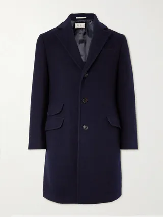 Virgin Wool Overcoat