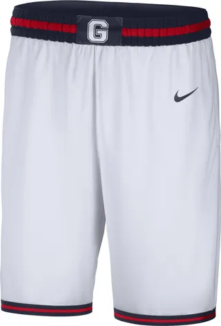 Gonzaga Limited Nike Men's Dri-FIT College Basketball Shorts in White