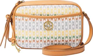 Fossil Women's Brennon Printed PVC Camera Bag