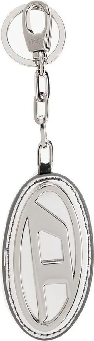 Diesel Holy-D Logo-Plaque Keyring