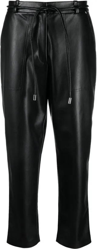 Faux Leather Trousers