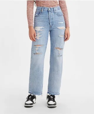Levi's® Women's Ultra-High Rise Ribcage Straight Jeans - Haley's Comment 31