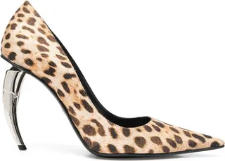 Leopard-Print Pumps