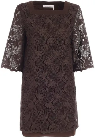 See By Chloé Guipure Lace Mini Dress