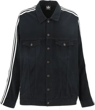 Balenciaga X Adidas Buttoned Denim Jacket