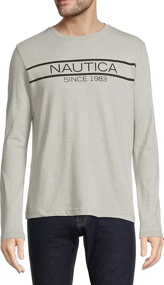 Logo Heathered T Shirt