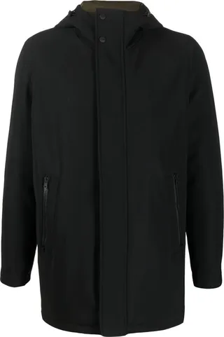Metropolitan hooded parka coat
