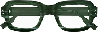 Alexander McQueen Eyewear Rectangle Frame Glasses