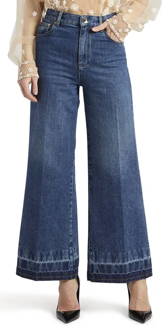 Flare Denim Pants