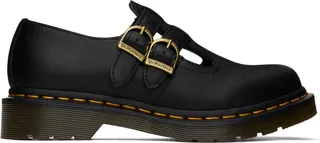Dr. Martens Black Vegan 8065 Felix Mary Jane Oxfords