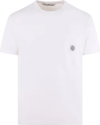 Stone Island Logo Pocket Patch T-Shirt
