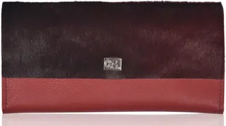 Owen Barry - Cowhide Purse Rugine Oxblood Large Vermont
