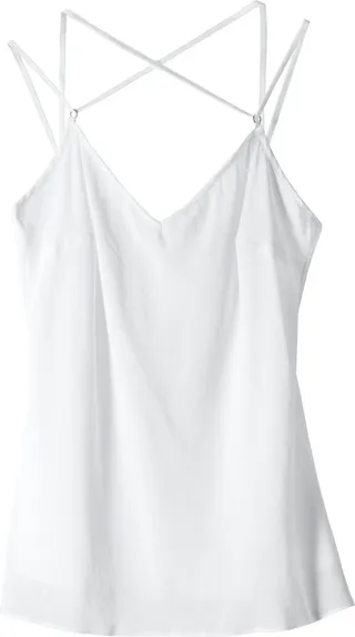 Voya - Vela Silk Camisole White