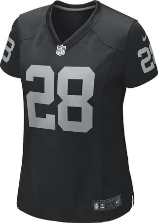 Nike Women's NFL Las Vegas Raiders (Josh Jacobs) Game Football Jersey in Black