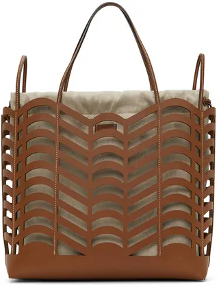 Chloé Brown Medium Kayan Tote